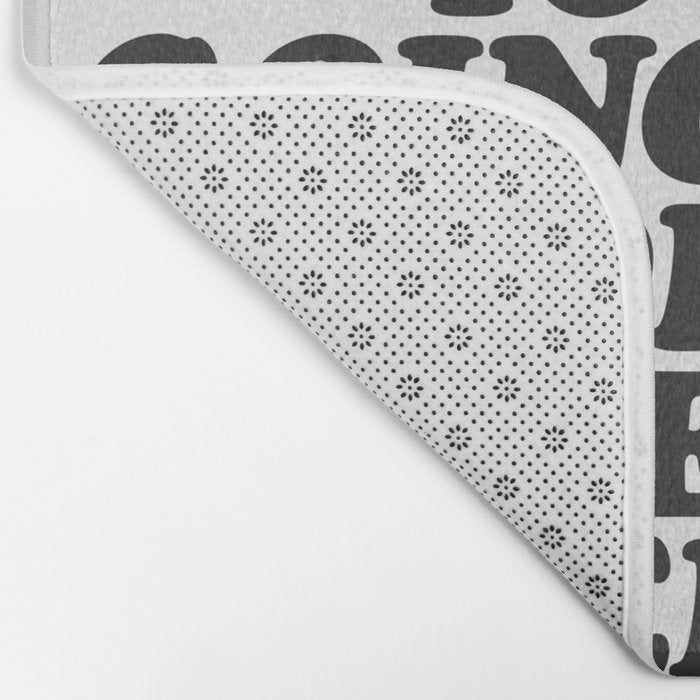 IN THE MIDST OF WHERE YOUâRE GOING DONâT FORGET TO ENJOY WHERE YOU ARE motivational typography Bath Mat Gallery Image 2