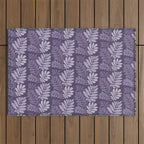 Forest Tropics in Mauve Outdoor Rug Gallery Image 1