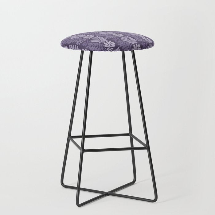 Forest Tropics in Mauve Stool Gallery Image 1