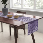 Forest Tropics in Mauve Table Runner Gallery Image 2