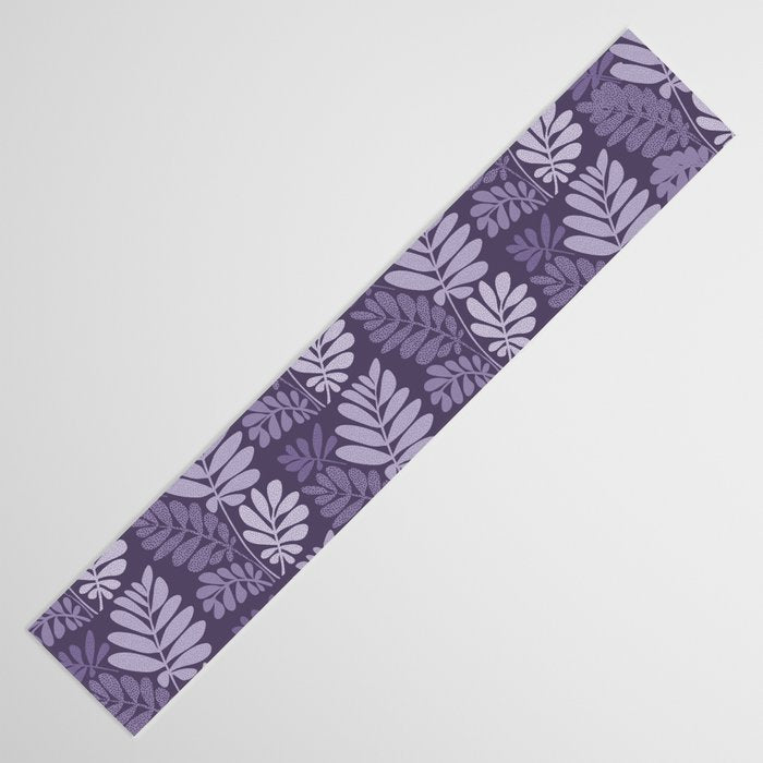 Forest Tropics in Mauve Table Runner Gallery Image 3