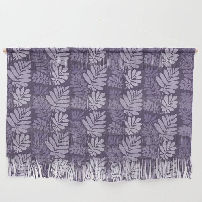 Forest Tropics in Mauve Wall Hanging Gallery Image 1