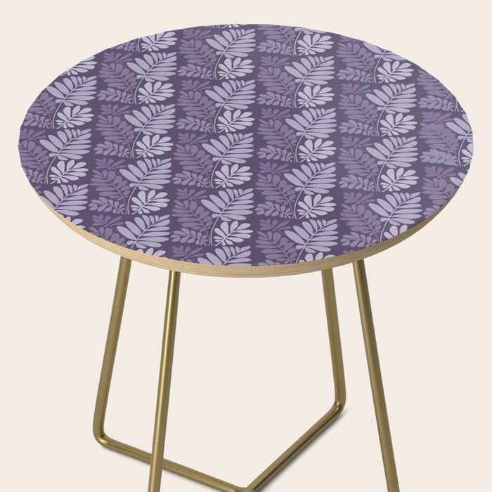 Forest Tropics in Mauve Side Table Gallery Image 2