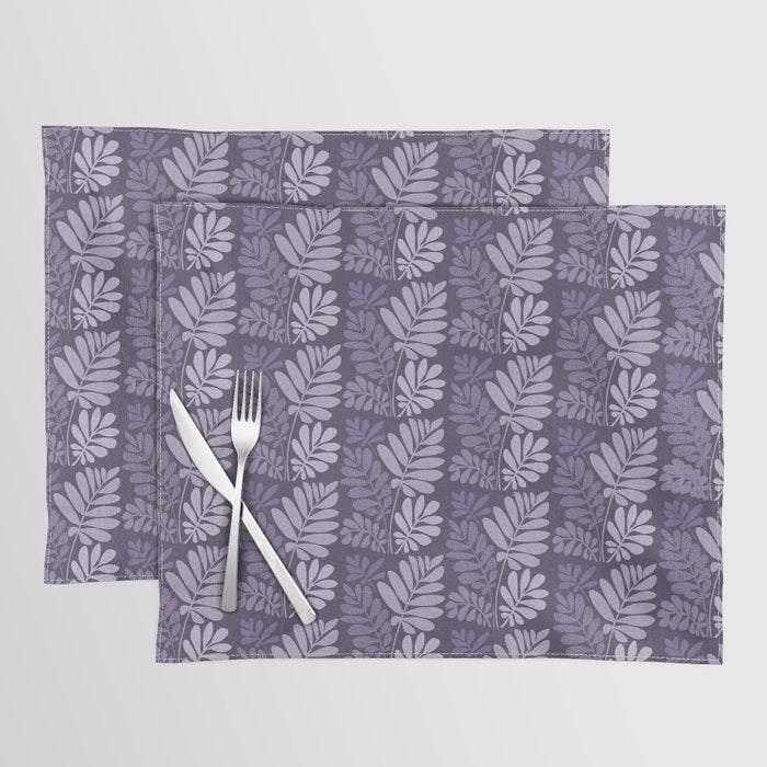 Forest Tropics in Mauve Placemat Gallery Image 1