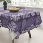 Forest Tropics in Mauve Tablecloth Gallery Image 3