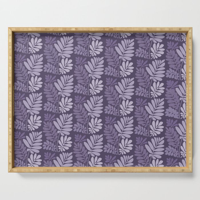 Forest Tropics in Mauve Serving Tray Gallery Image 1