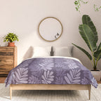 Forest Tropics in Mauve Comforter Gallery Image 3