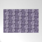 Forest Tropics in Mauve Welcome Mat Gallery Image 1