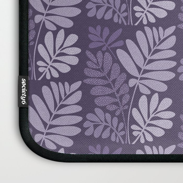 Forest Tropics in Mauve Laptop Sleeve Gallery Image 3