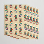 Owl Reading Rainbow Wrapping Paper Gallery Image 3