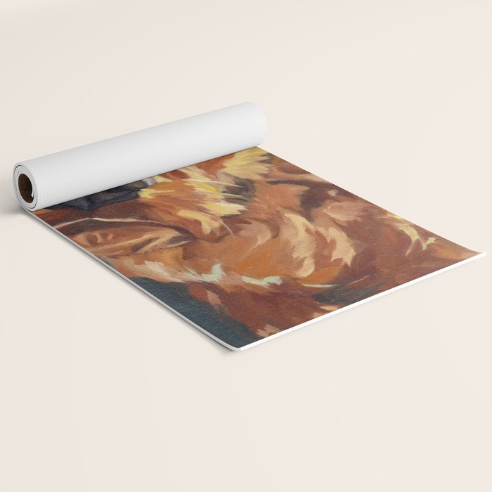 Newton the Lounging Cocker Spaniel Yoga Mat Gallery Image 2