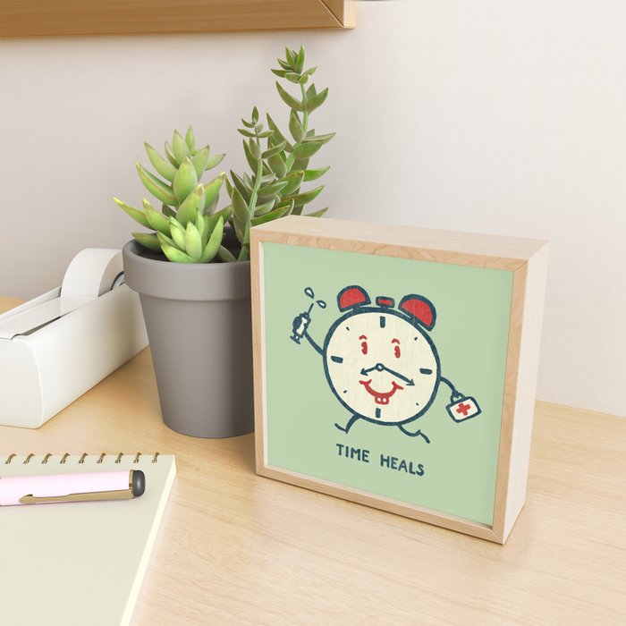 Time heals Mini Art Print Gallery Image 2