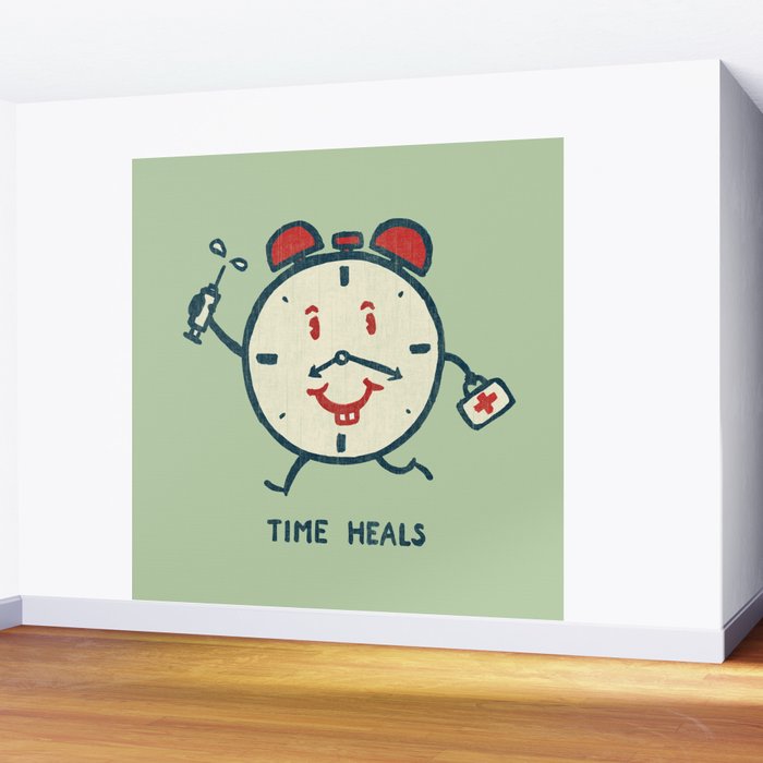 Time heals Wall Mural Gallery Image 2