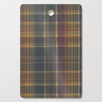 Warm Plaid Pattern Cutting Board Gallery Image 1