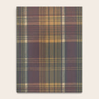 Warm Plaid Pattern Notebook Gallery Image 4