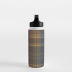 Warm Plaid Pattern Water Bottle Gallery Image 3