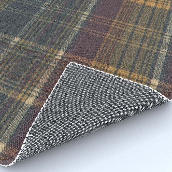 Warm Plaid Pattern Rug Gallery Image 4