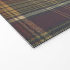 Warm Plaid Pattern Welcome Mat Gallery Image 2