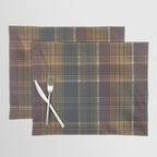 Warm Plaid Pattern Placemat Gallery Image 1