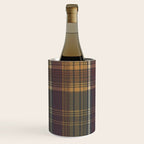 Warm Plaid Pattern Wine Chiller Gallery Image 3