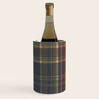 Warm Plaid Pattern Wine Chiller Gallery Image 1