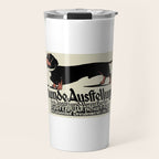 1905 German Dog Show Dachshund Poster Travel Mug Gallery Image 1