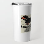 1905 German Dog Show Dachshund Poster Travel Mug Gallery Image 3