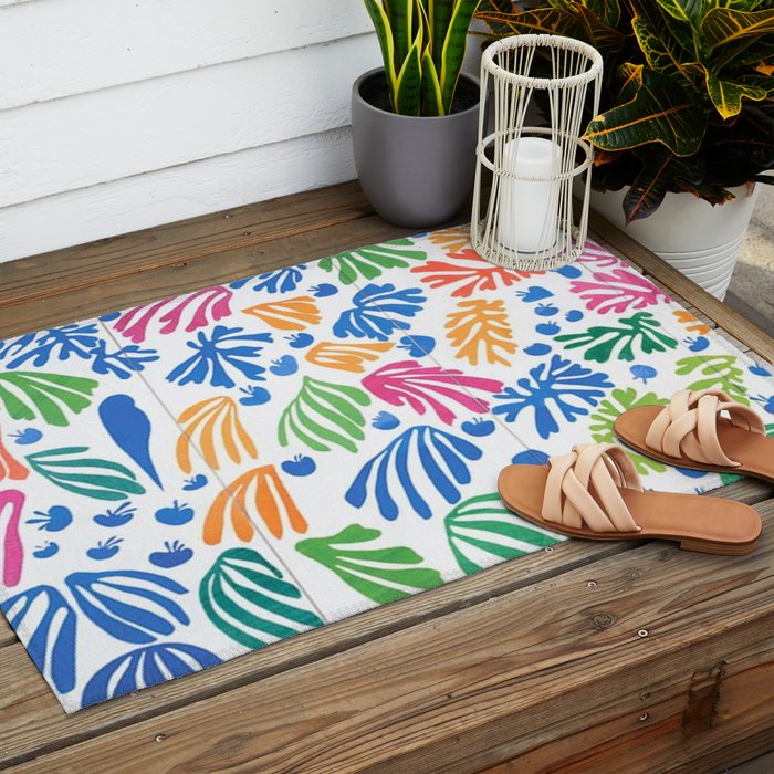 The Parakeet and the Mermaid by Henri Matisse Outdoor Rug Gallery Image 2