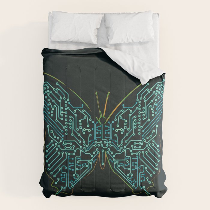 Mechanical Butterfly Comforter Gallery Image 6