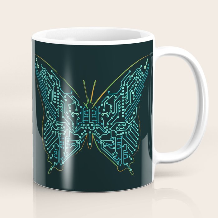 Mechanical Butterfly Coffee Mug Gallery Image 1
