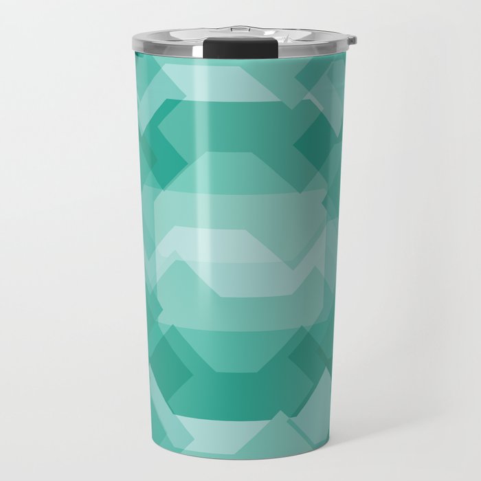 Emerald gem stone Travel Mug Gallery Image 1