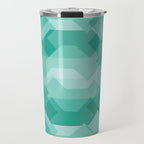 Emerald gem stone Travel Mug Gallery Image 1