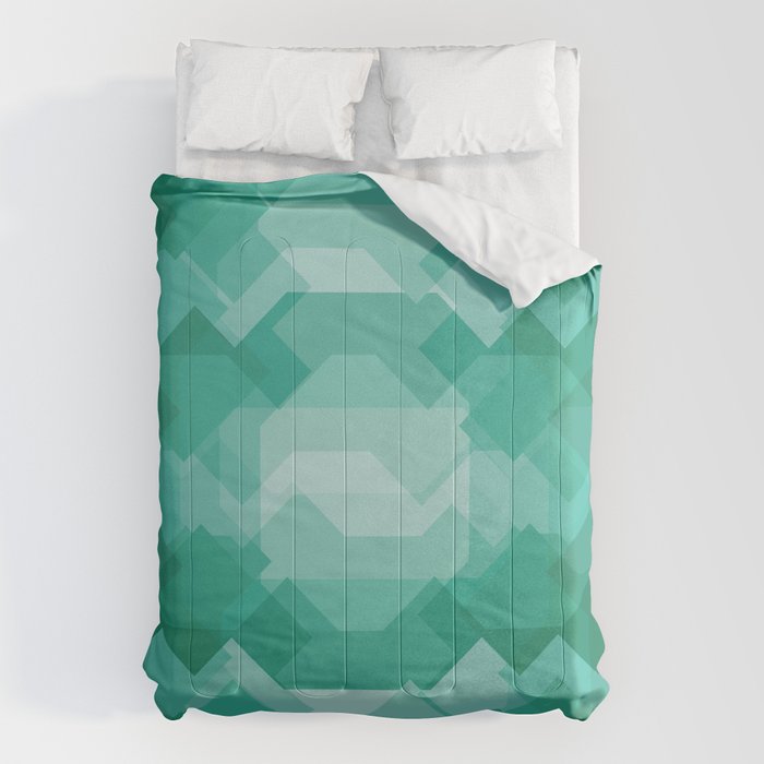 Emerald gem stone Comforter Gallery Image 1