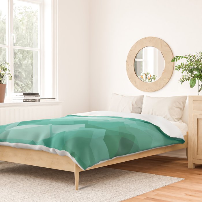 Emerald gem stone Duvet Cover Gallery Image 2