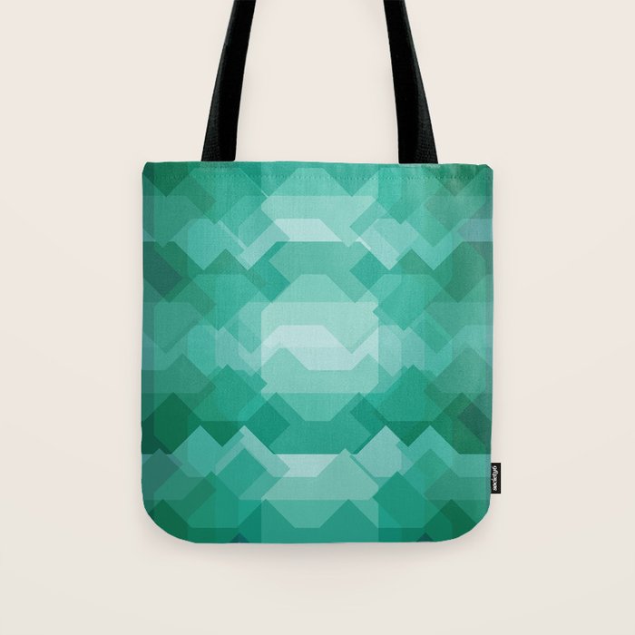 Emerald gem stone Tote Bag Gallery Image 1