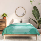 Emerald gem stone Comforter Gallery Image 3