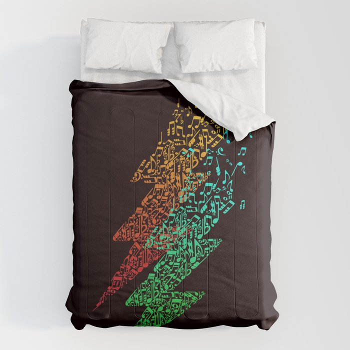 Electro music Comforter Gallery Image 6