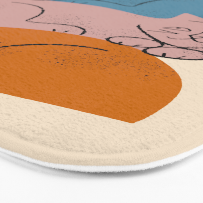 Four Cat Pile Bath Mat Gallery Image 3
