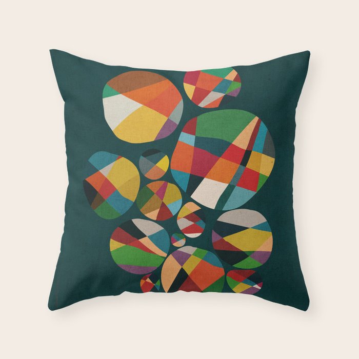 Wheel of fortune Throw Pillow Gallery Image 1