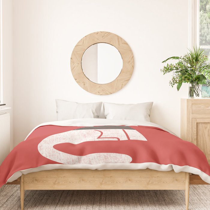 Mark the cat goes to Paris Duvet Cover Gallery Image 3