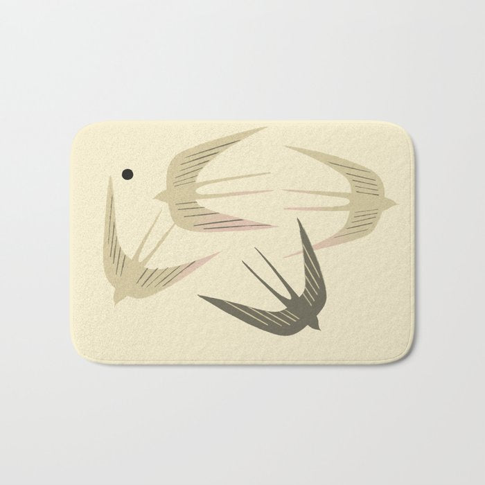  swallows Bath Mat Gallery Image 1