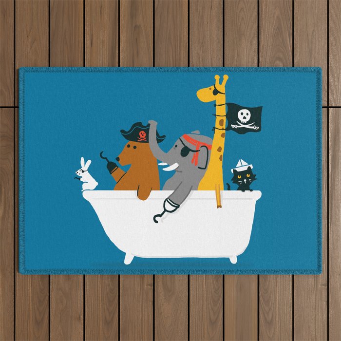 Everybody wants to be the pirate Outdoor Rug Gallery Image 1