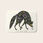 The Good Wolf Bath Mat Gallery Image 1