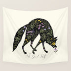 The Good Wolf Wall Tapestry Gallery Image 4