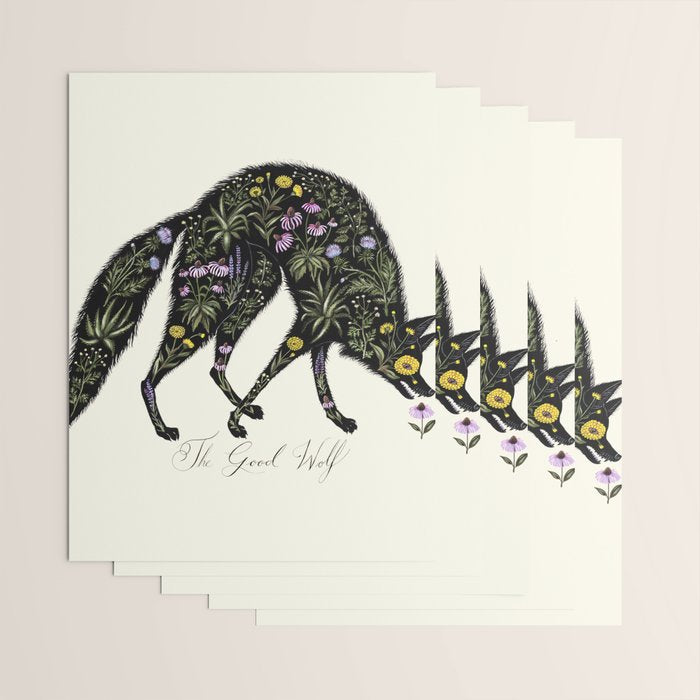 The Good Wolf Wrapping Paper Gallery Image 3