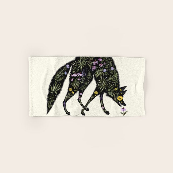 The Good Wolf Bath Towel Gallery Image 1