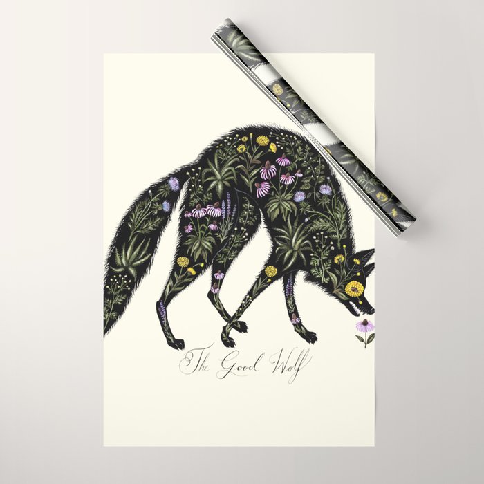 The Good Wolf Wrapping Paper Gallery Image 1