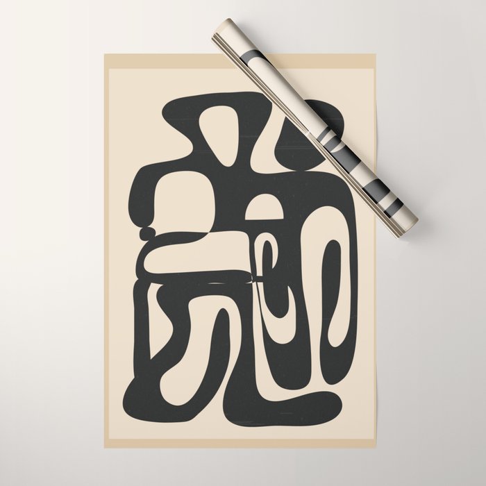 Abstract Minimal Art 1  Wrapping Paper Gallery Image 1