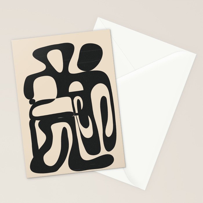 Abstract Minimal Art 1  Stationery Card Gallery Image 2