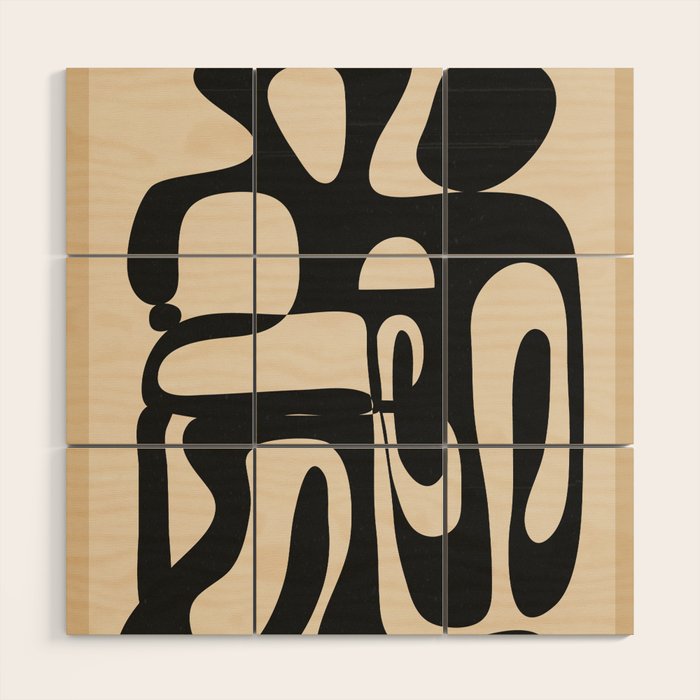 Abstract Minimal Art 1  Wood Wall Art Gallery Image 1